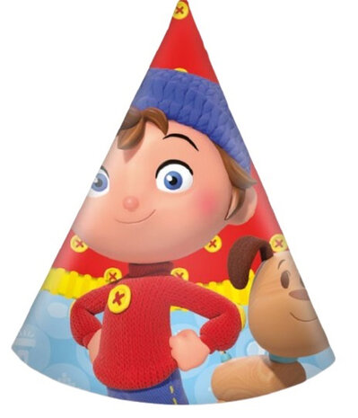 feesthoedjes Noddy junior 10 x 15 cm karton 6 stuks