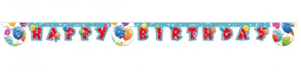 letterslinger Happy Birthday 200 cm