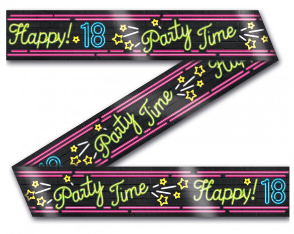 markeerlint Happy 21 zwart 12 meter