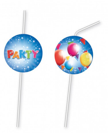 rietjes Party 24 cm 6 stuks