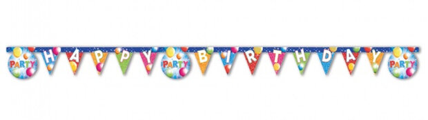 slinger Happy Birthday 200 cm