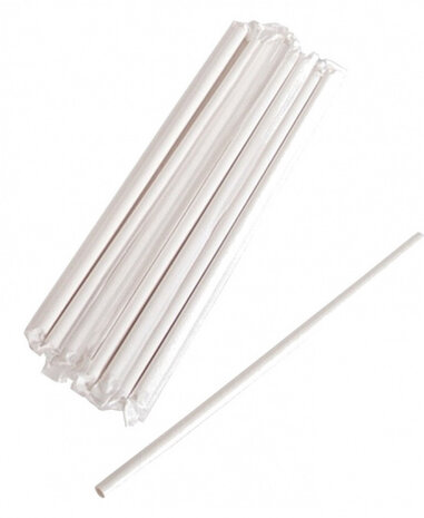 rietjes 19 cm papier wit 250 stuks