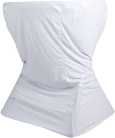 statafelrok 80 x 115 polyester wit&nbsp;