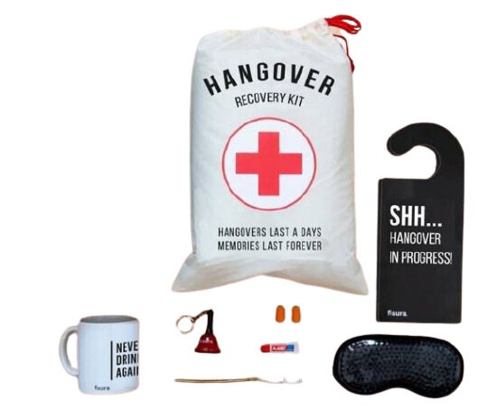 geschenkset Hangover keramiek 9-delig