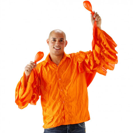 limbo-blouse Holland polyester oranje&nbsp;one-size