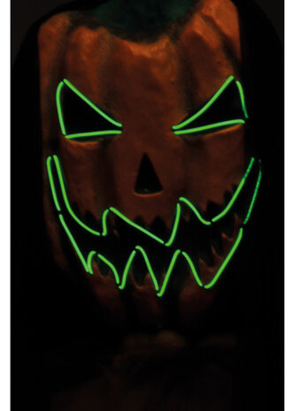 pompoenmonster 210 cm PVC/polyester oranje/groen