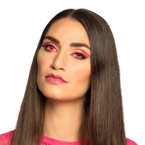 maandlenzen UV flash siliconen roze 2 stuks
