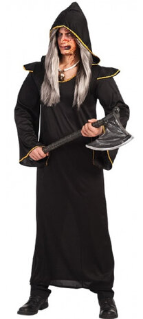 gewaad demon polyester zwart maat M/L