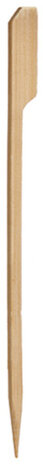 cocktailprikkers 15,5 cm bamboe naturel 48 stuks