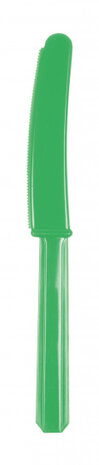 messen 17,1 cm groen 20 stuks