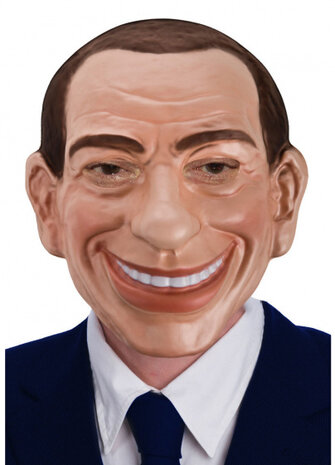 verkleedmasker Silvio Berlusconi EVA one-size