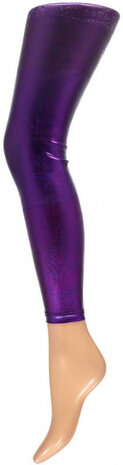 partylegging Shine dames latex paars maat S/M