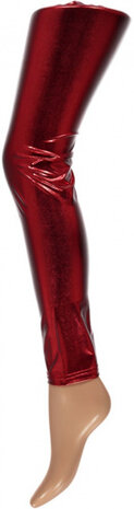 partylegging Shine dames latex rood maat S/M