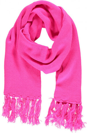 sjaal Party wol roze one-size
