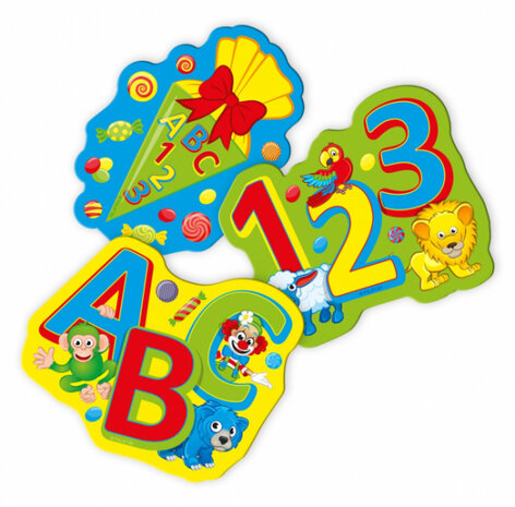 tafelconfetti junior 17,5 cm papier 24-delig