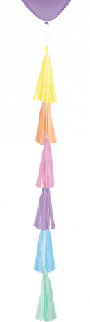 hangdecoratie ballontassel 70 cm papier