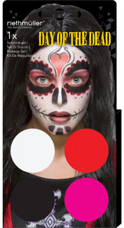 make-up set Day Of The Dead 5-delig