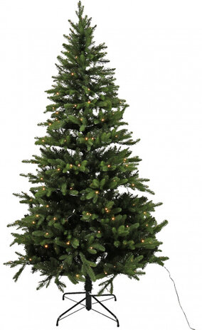 kunstkerstboom Fredy led 122 x 210 cm groen