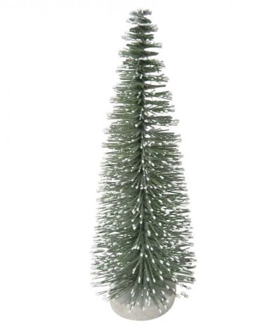 decoratieboom 26 cm groen