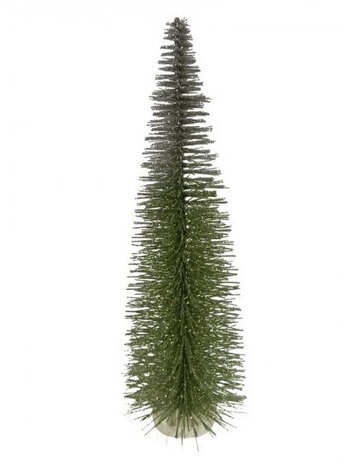 decoratieboom 45 cm groen/champagne