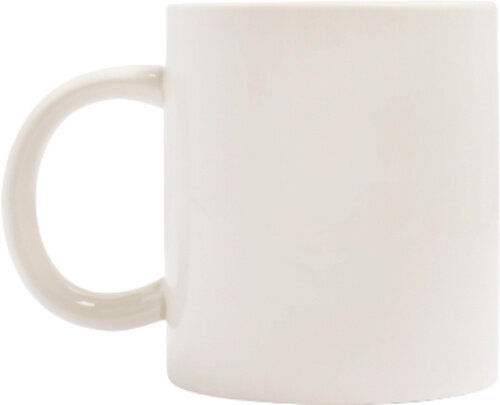 feestmok kauwgom 300 ml keramiek wit