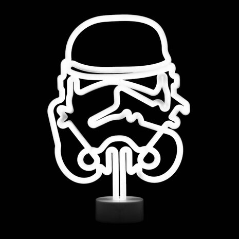 neonlamp Stormtrooper met usb-aansluiting wit