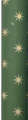 cadeaupapier Elegant Evening 1,5 meter groen/goud