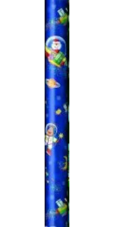 cadeaupapier Bambini 200 x 70 cm blauw
