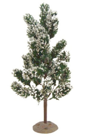 boompje sneeuw 30 cm groen/wit