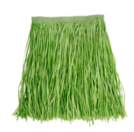 rok Hawaii dames 45 cm polyurethaan groen