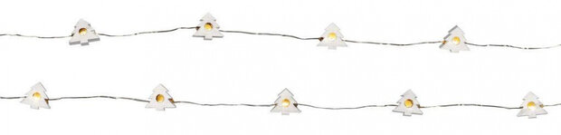 lichtsnoer met timer kerstboom led 230 cm wit