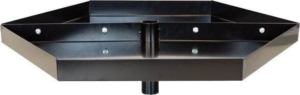 ballongewicht 63&nbsp;x 28,4&nbsp;x 21,2 cm staal zwart