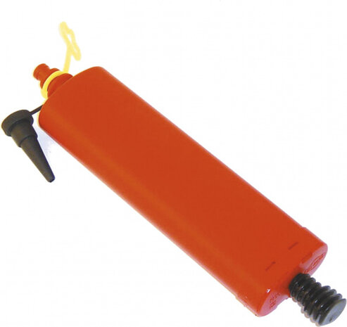 ballonpomp 30 x 6 cm rood
