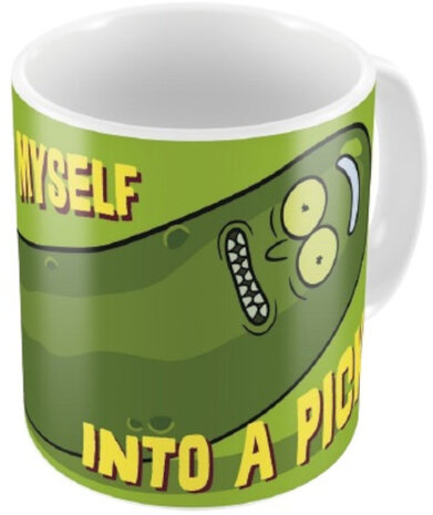 mok Rick and Morty 300 ml keramiek groen