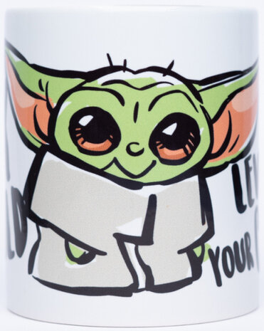 mok Star Wars 300 ml keramiek wit/groen