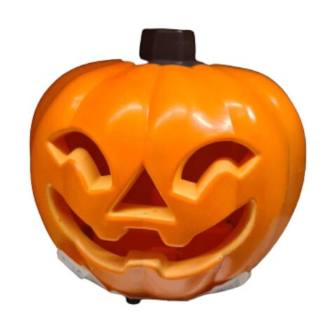 tafellamp Mini Pompoen Ronde Ogen 9 cm oranje