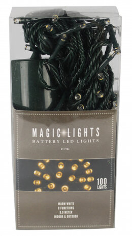 lichtsnoer led 9,9 meter 100 lampjes