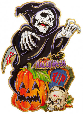 poster Death Paper 59 x 49 x 2 cm papier