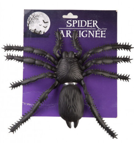 spin 28 cm zwart