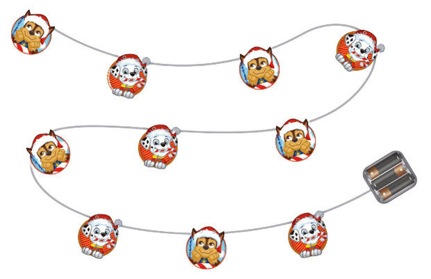 lichtsnoer Paw Patrol 10 leds junior 165 cm
