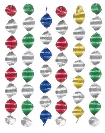rotorspiralen 60 x 7,5 cm folie 6 stuks