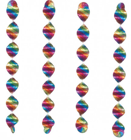 rotorspiralen 60 x 7,5 cm folie 4 stuks