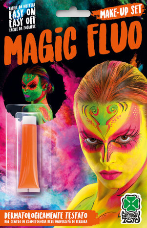 foundation Magic Fluo dames 20 ml oranje
