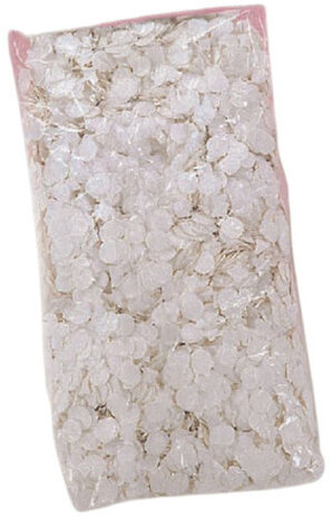 confetti 250 gram papier wit