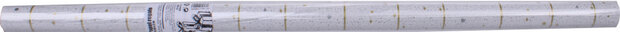 cadeaupapier sneeuwvlokken 70 x 200 cm wit/goud