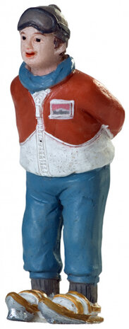 elfstedenrijder W.A. van Buren 6 cm blauw/rood