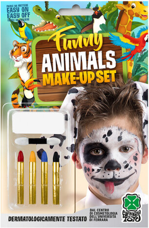 make-upset Dalmati&euml;r wax wit 6-delig