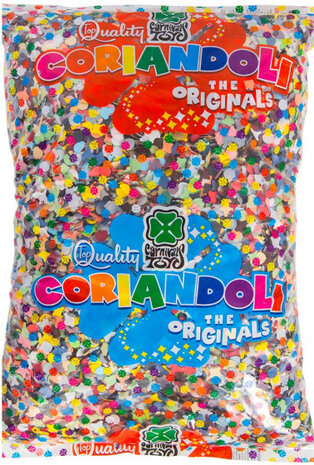 confetti Multicolor 500 gram papier