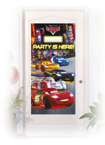 deurposter Cars junior 152 x 76 cm