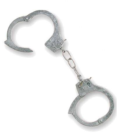 handboeien staal zilver one-size